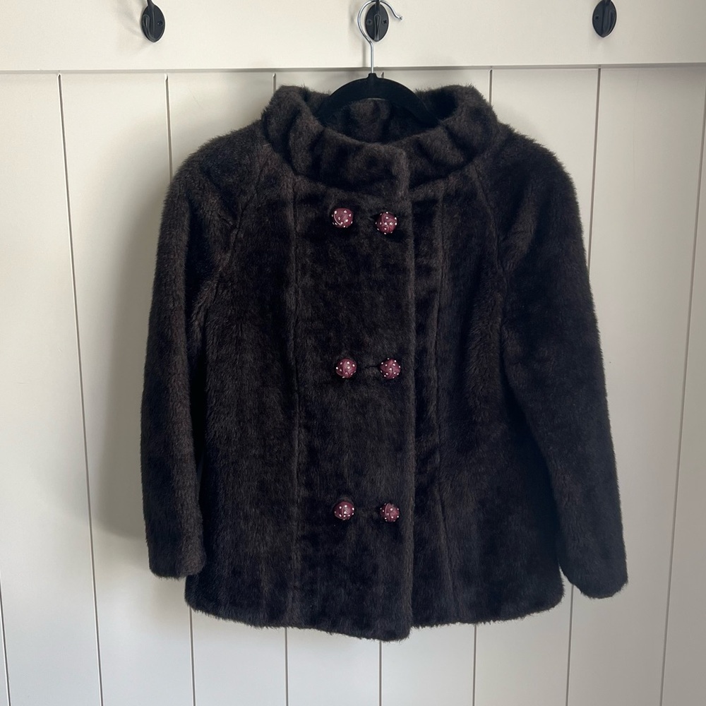 VNTG Styled by Winter faux fur coat